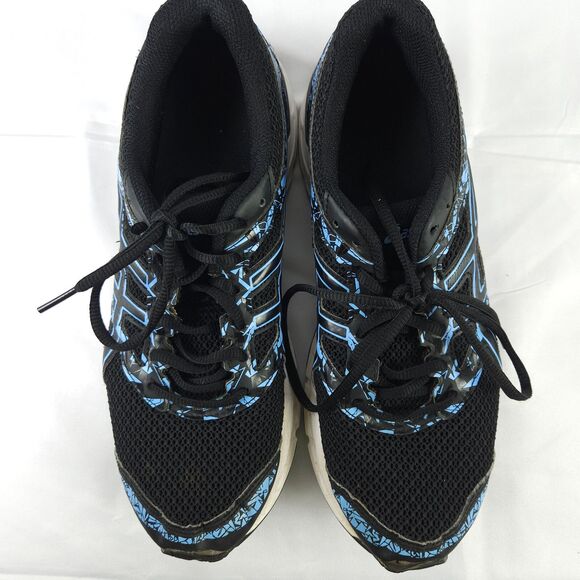 Asics Gel Excite 4 Women's Size 9 Black Running Shoes Lace Up Low Top Sneakers - Picture 2 of 10